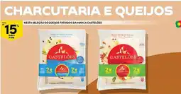 Continente Nesta seleção de queijos fatiados da marca castelões promoção