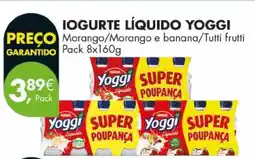 Pingo Doce Iogurte líquido yoggi promoção