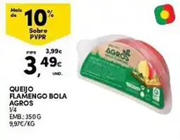 Continente Queijo flamengo bola agros 1/4 promoção