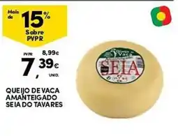 Continente Queijo de vaca amanteigado seia do tavares promoção
