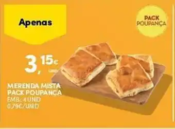 Continente Merenda mista pack poupança promoção