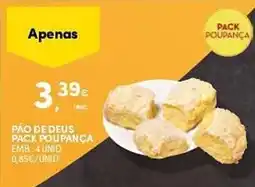 Continente Pão de deus pack poupança promoção