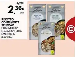 Continente Risotto continente seleção promoção