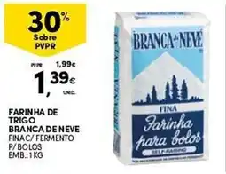 Continente Farinha de trigo branca de neve fina c/ fermento promoção