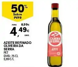Continente Azeite refinado oliveira da serra promoção