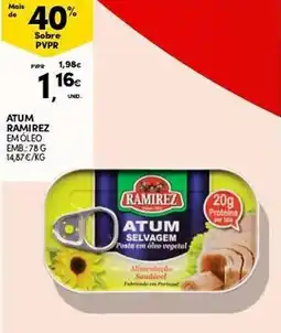 Continente Atum ramirez em óleo promoção