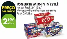 Pingo Doce Iogurte mix-in nestlé promoção