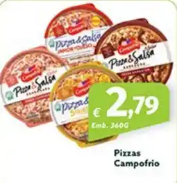 Roque Supermercados Pizzas Campofrio promoção