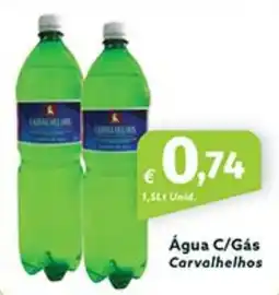 Roque Supermercados Água C/Gás Carvalhelhos promoção