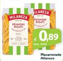 Roque Supermercados Macarronete Milaneza promoção