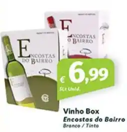 Roque Supermercados Vinho Box Encostas do Bairro promoção