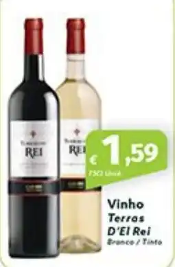 Roque Supermercados Vinho Terras D'El Rei promoção