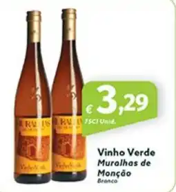 Roque Supermercados Vinho Verde Muralhas de Monção promoção