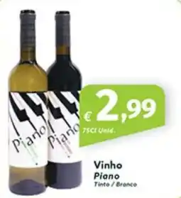 Roque Supermercados Vinho Piano promoção