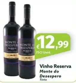 Roque Supermercados Vinho Reserva Monte do Desespero promoção