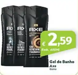 Roque Supermercados Gel de Banho Axe promoção