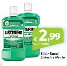 Roque Supermercados Elixir Bucal Listerine Menta promoção