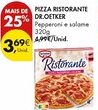 Pingo Doce Pizza ristorante dr.oetker promoção