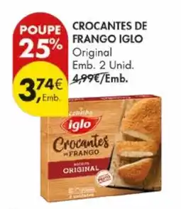 Pingo Doce Crocantes de frango iglo promoção