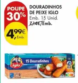 Pingo Doce Douradinhos de peixe iglo promoção