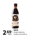 Coviran GALLO Vinagre balsamico modena creme promoção