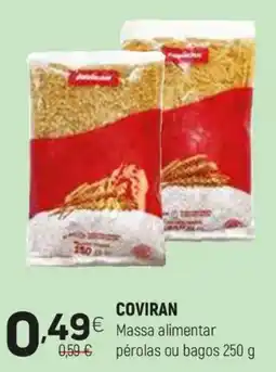 Coviran COVIRAN Massa alimentar pérolas ou bagos promoção