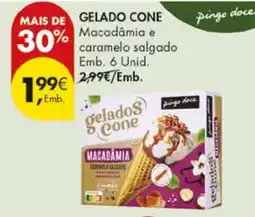 Pingo Doce Gelados cone promoção