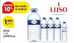 Pingo Doce Água luso promoção
