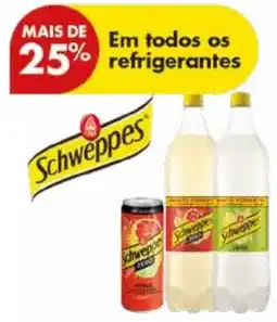 Pingo Doce Em todos os refrigerantes Schweppes promoção