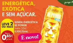 Pingo Doce Bebida energética be power promoção