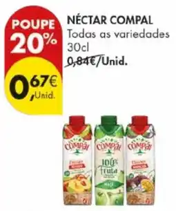 Pingo Doce Nectar compal promoção