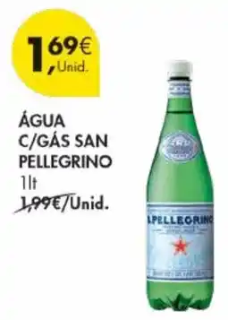 Pingo Doce Água c/gás san pellegrino promoção