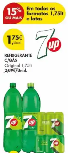 Pingo Doce Refrigerante c/gás 7UP original promoção