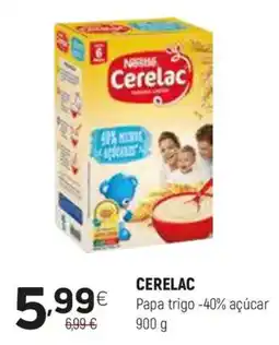 Coviran CERELAC Papa trigo -40% açúcar promoção