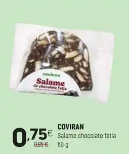 Coviran COVIRAN Salame chocolate fatia promoção