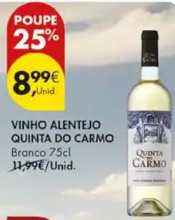 Pingo Doce Vinho alentejo quinta do carmo branco promoção
