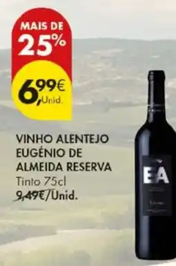 Pingo Doce Vinho alentejo eugenio de almeida reserva tinto promoção