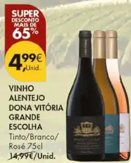 Pingo Doce Vinho alentejo dona vitória grande escolha promoção