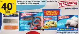Continente No peixe e bacalhau ultracongelado da marca pescanova promoção