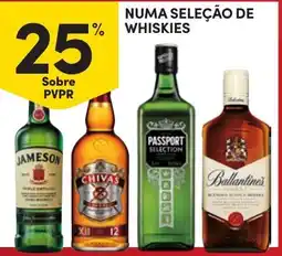 Continente Numa seleção de whiskies promoção