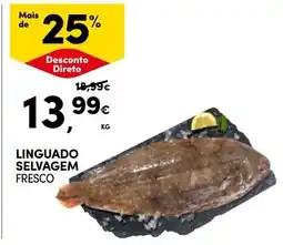Continente Linguado selvagem fresco promoção