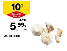 Continente Alho seco promoção