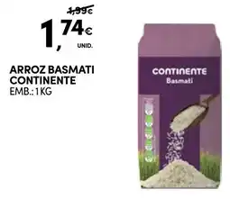 Continente Arroz basmati continente promoção