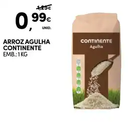Continente Arroz agulha continente promoção