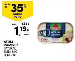 Continente Atum ramirez natural promoção