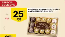Continente Nos bombons t15 collection da marca ferrero promoção