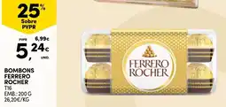 Continente Bombons ferrero rocher t16 promoção