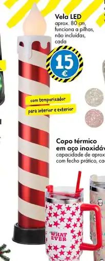 TEDi Vela LED promoção