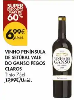 Pingo Doce Vinho península de setúbal vale do ganso pegos claros promoção