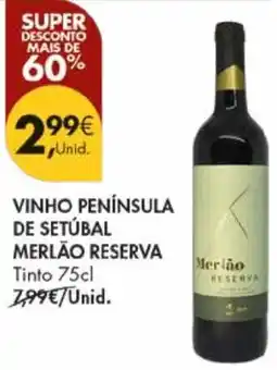 Pingo Doce Vinho península de setúbal merlão reserva promoção